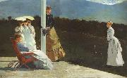 Winslow Homer The Croquet Match (mk44) Spain oil painting artist